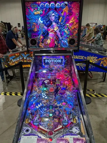 Magic Girl playfield