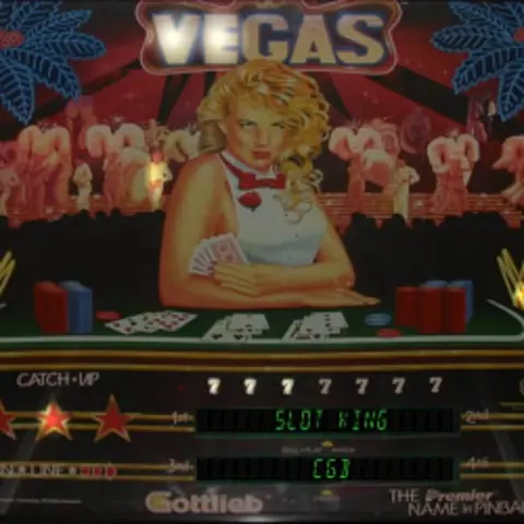 Vegas backglass