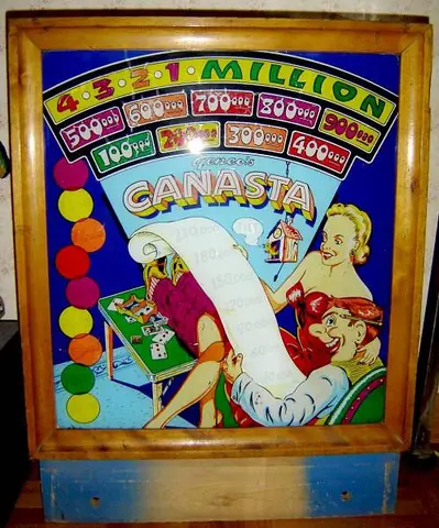 Canasta backglass