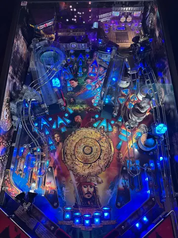 Pirates of the Caribbean playfield