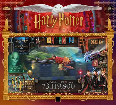 Harry Potter (CE) backglass