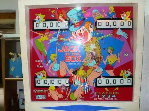 Jack In The Box / Jumping Jack backglass