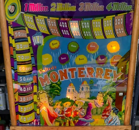 Monterrey backglass