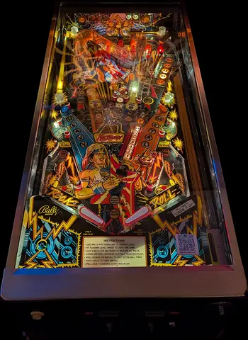 Heavy Metal Meltdown playfield