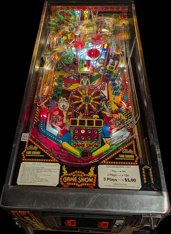 The Bally Game Show playfield