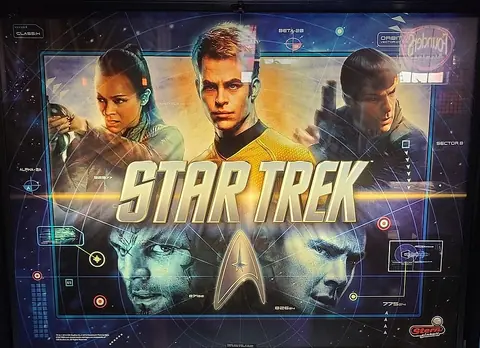 Star Trek (Vault) backglass