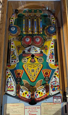 Flying Aces playfield