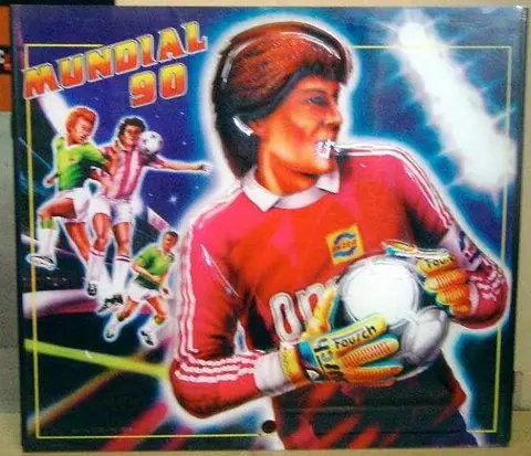 Mundial 90 backglass