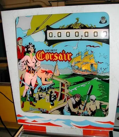 The Best Corsair backglass
