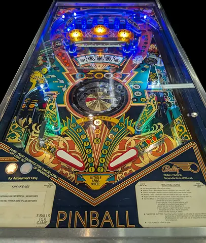 Speakeasy playfield