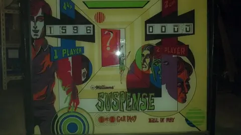 Suspense backglass