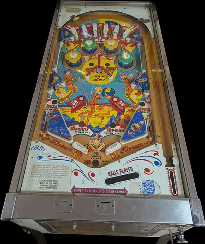 Moon Shot playfield