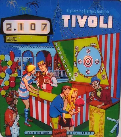 Tivoli backglass