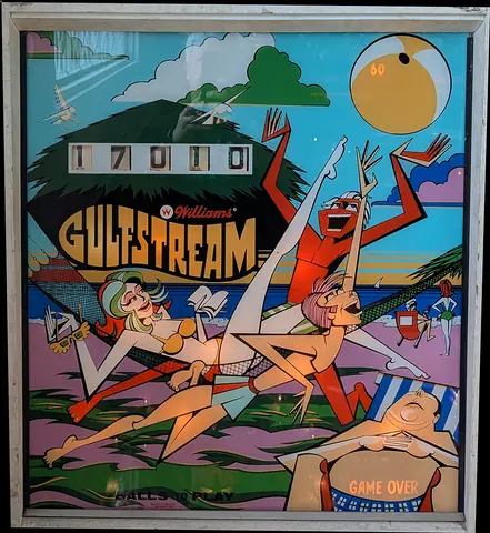 Gulfstream / Tropic Fun backglass