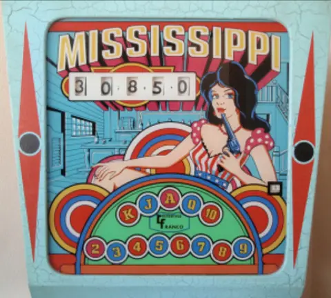 Mississippi backglass