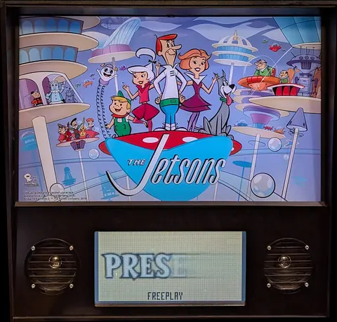 The Jetsons backglass
