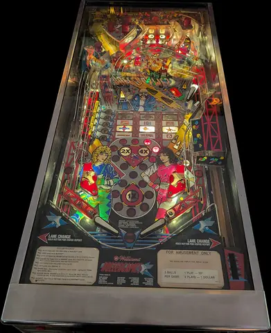 Rollergames playfield