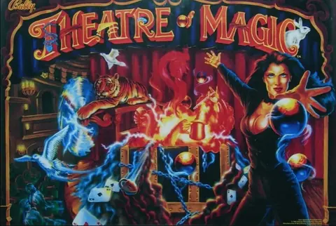 Theatre of Magic backglass