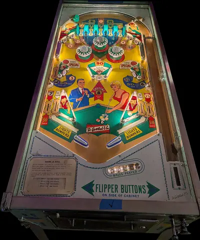 Bank-A-Ball / Flipper Pool playfield