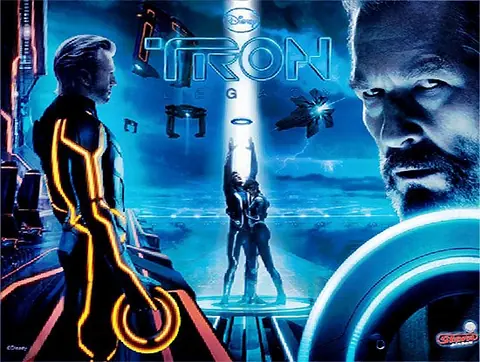Disney TRON: Legacy (LE) backglass