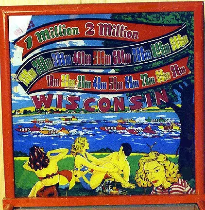 Wisconsin backglass