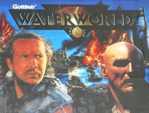 Waterworld backglass