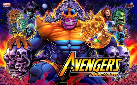 Avengers: Infinity Quest (Premium) backglass
