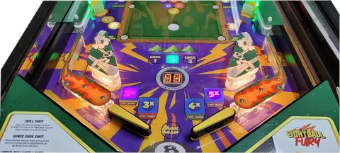 Eight Ball Fury playfield