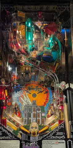 The Addams Family playfield
