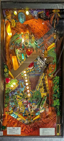 Escape from the Lost World playfield