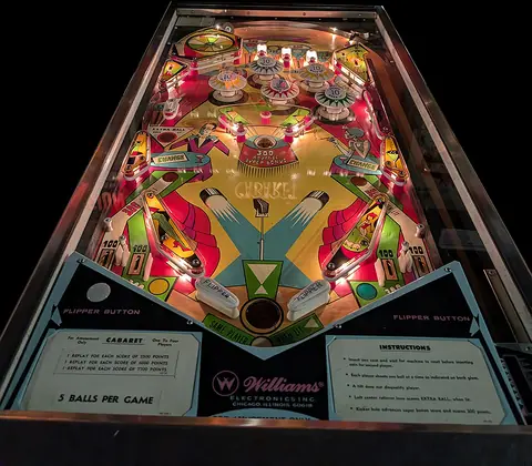 Cabaret playfield