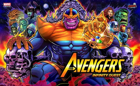 Avengers: Infinity Quest backglass
