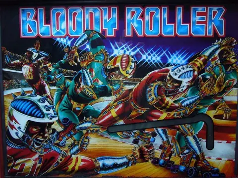 Bloody Roller backglass