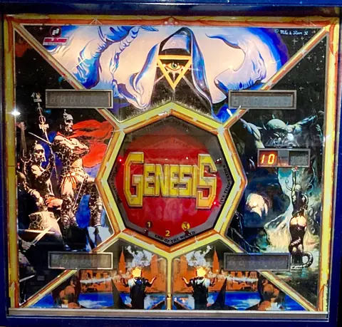 Genesis backglass