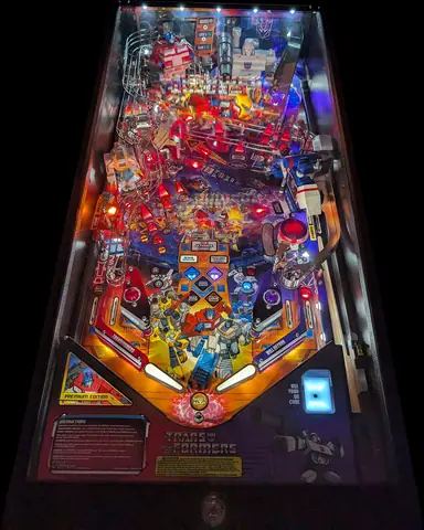Transformers: More Than Meets the Eye playfield