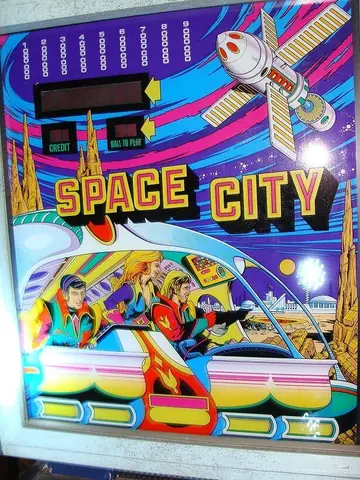 Space City backglass