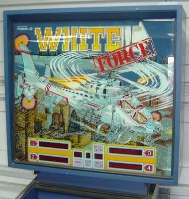 White Force backglass
