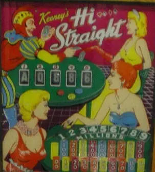 Hi Straight backglass