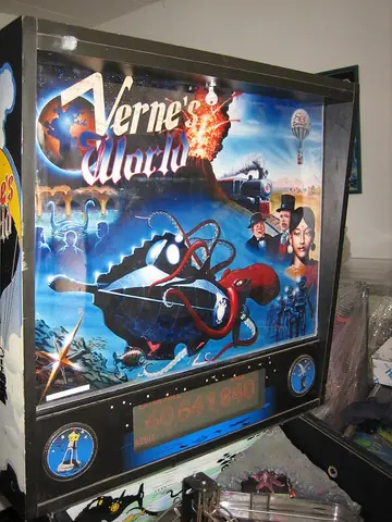 Verne's World backglass