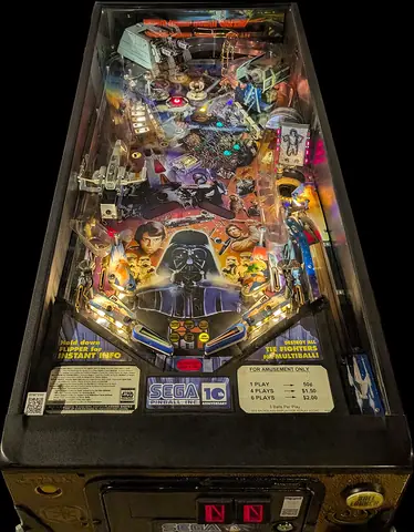 Star Wars Trilogy playfield