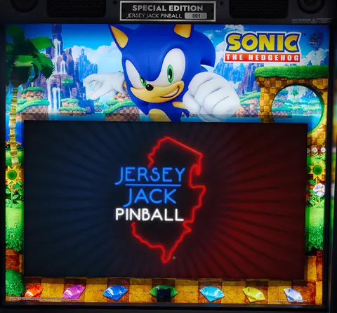 Sonic the Hedgehog (Special) backglass