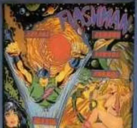 Flashman backglass