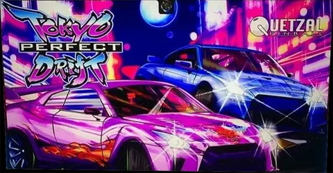 Tokyo Perfect Drift backglass