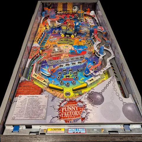 Punny Factory playfield