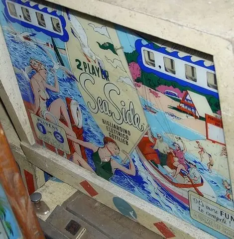 Sea Side backglass