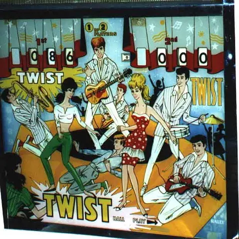 Twist backglass