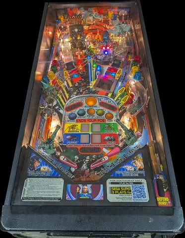 Starship Troopers playfield