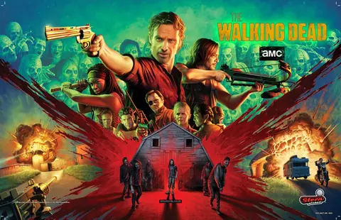 The Walking Dead Remastered (Premium) backglass