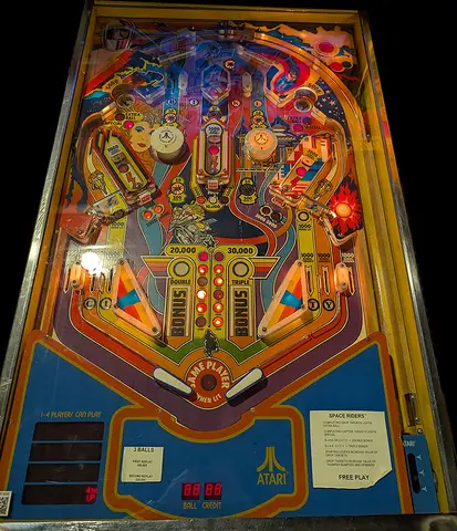 Space Riders playfield