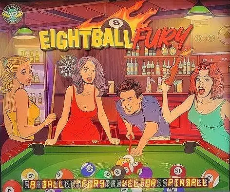 Eight Ball Fury translite